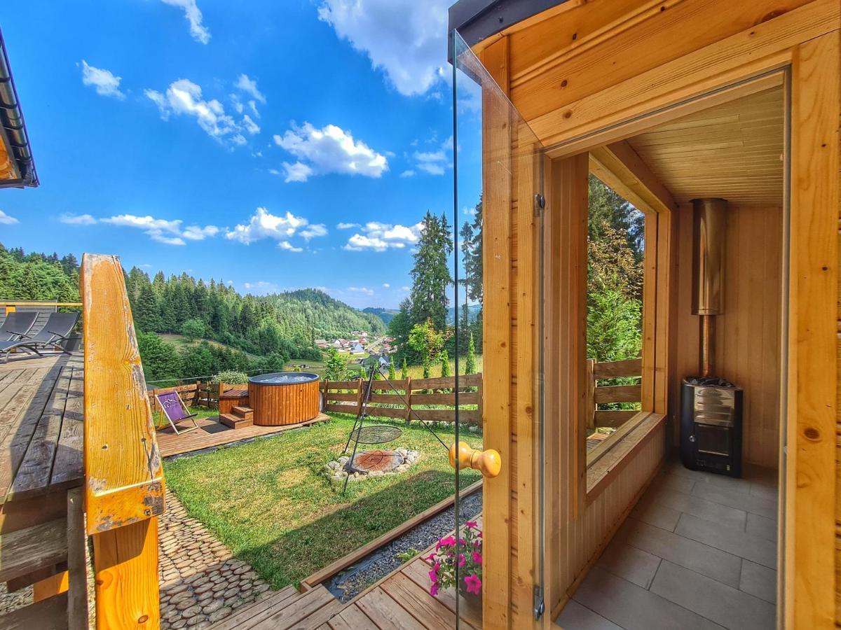 Lk Resort Lapsze Domy Z Prywatna Balia I Sauna Łapsze Niżne 외부 사진