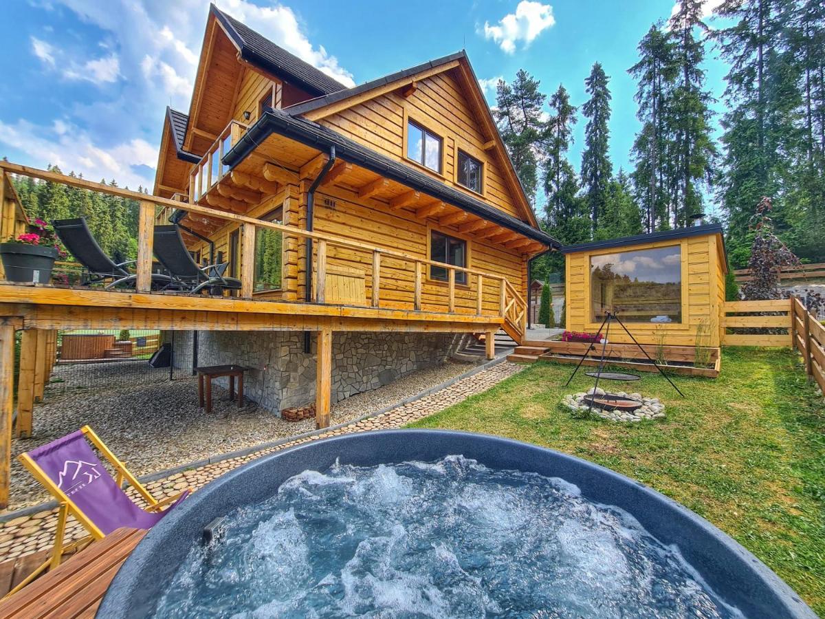 Lk Resort Lapsze Domy Z Prywatna Balia I Sauna Łapsze Niżne 외부 사진